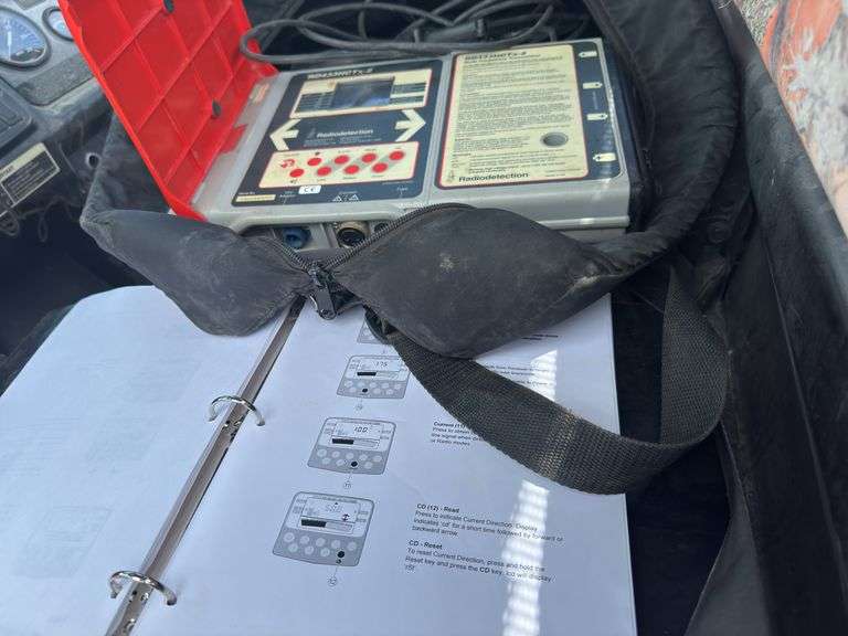 Radio Detection Wire/Pipe Locator, Operators Manual Included. Multi Frequency Box, Probes And Cables, Working Condition.