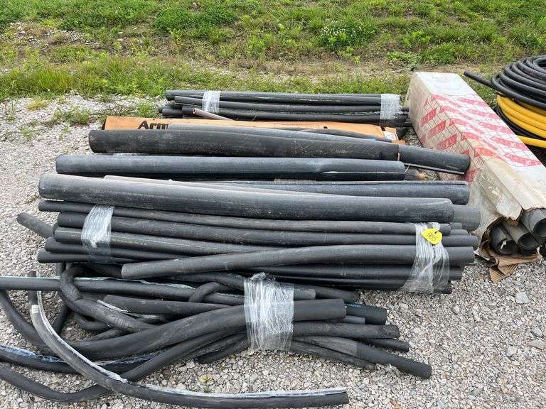 Several Sizes of Pipe Insulation, Some Armaflex Brand, From 3/4” Up To 3 5/8”, Most 1/2” Wall