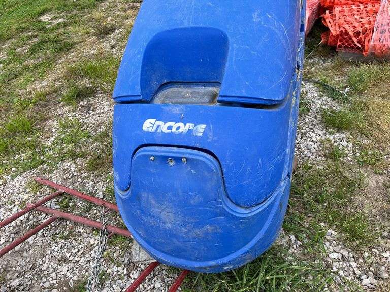Clarke Floor Scrubber, Encore S Class, With Batteries And Charger, Condition Unknown, Not All Parts Included