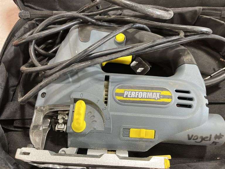 Performax Corded Jigsaw, 120V 6 Amp, Works As It Should, Case