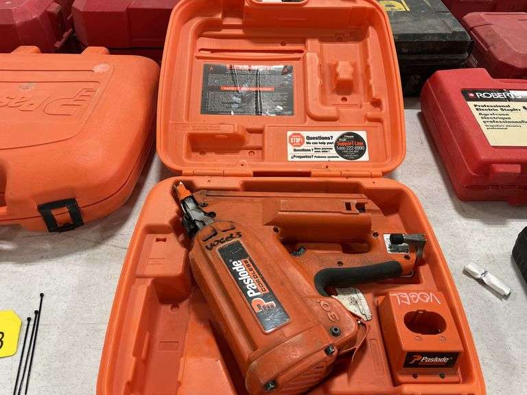 Paslode CF-325 30 Degree Cordless Framing Nailer, Charger Without Cord, No Battery, Case
