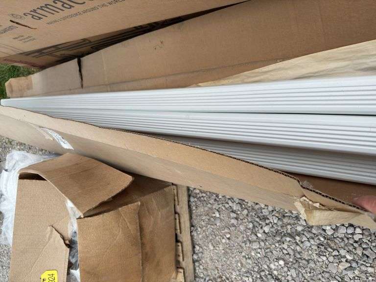 2”X3” X 10’ Conductor Pipe (4 ea) DownSpouts And Fasteners.