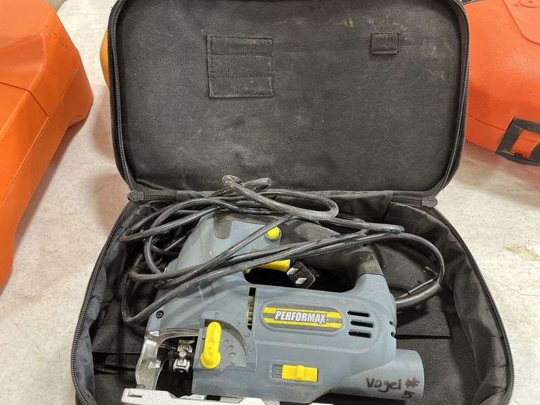 Performax Corded Jigsaw, 120V 6 Amp, Works As It Should, Case