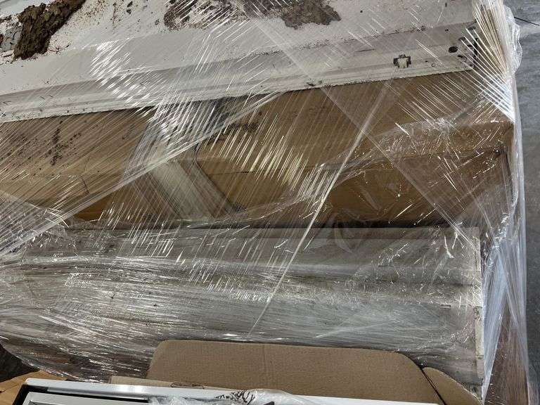 (50+-) Used and Unused 1’x4’ Drop Ceiling Fluorescent Light Fixtures