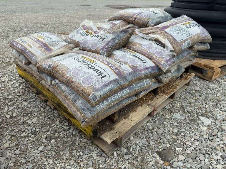 Pea Pebbles For Hard Scapes, .5 Cubic Feet, 30 Bags