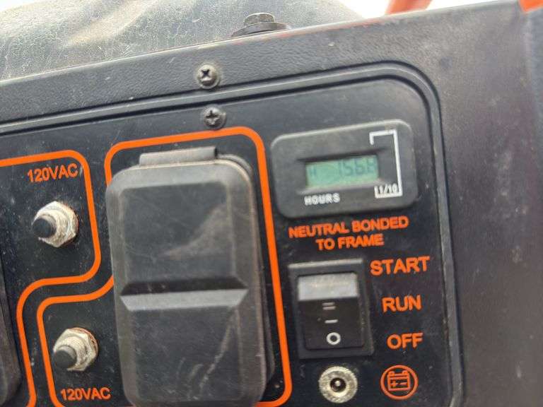 Generac GP 8000 Generator, 156 Hours On Meter, working When Used Last.