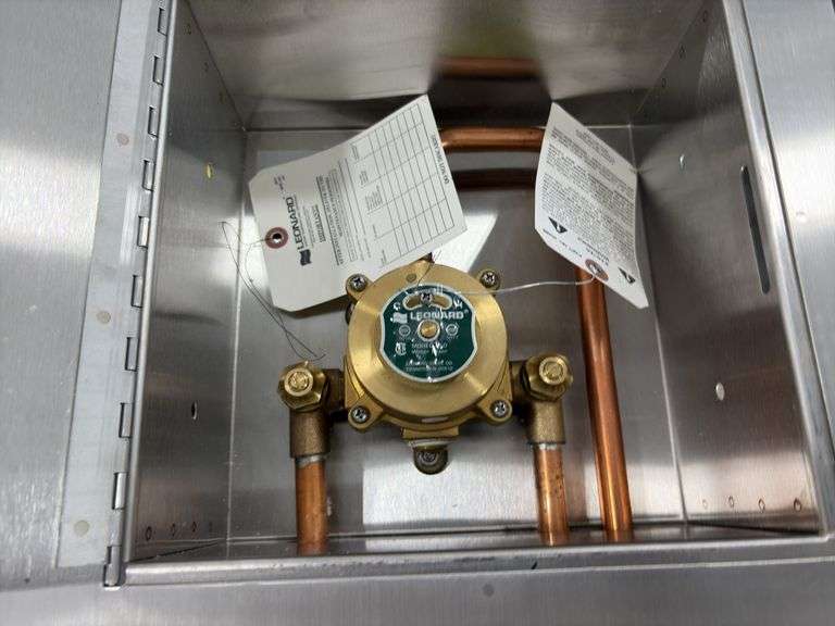Leonard Model 210 Thermostatic Water Mixing Valve,new in the box