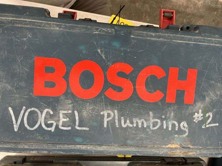 Bosch Xtreme Max Hammer Drill, 10+- Drill Bits, Case, Drill Works As It Should