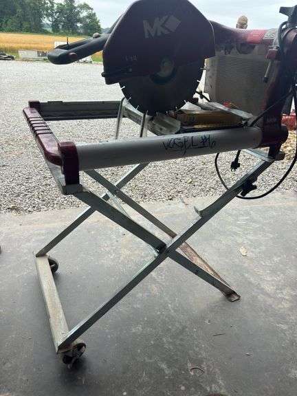 Portable Masonry Saw, 14” Blade