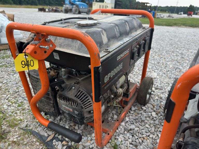Generac GP 8000 Generator, Been In A Controlled Building, Working When Used Last.