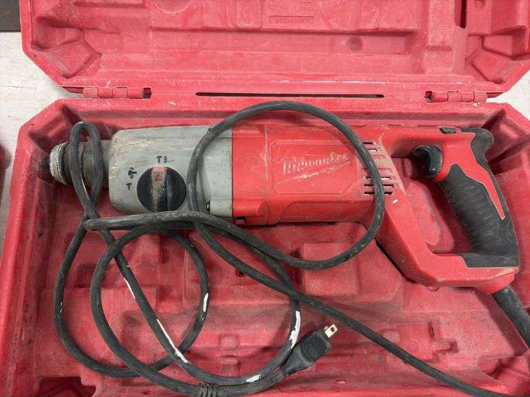 Milwaukee Hammer Drill, Electric, runs,