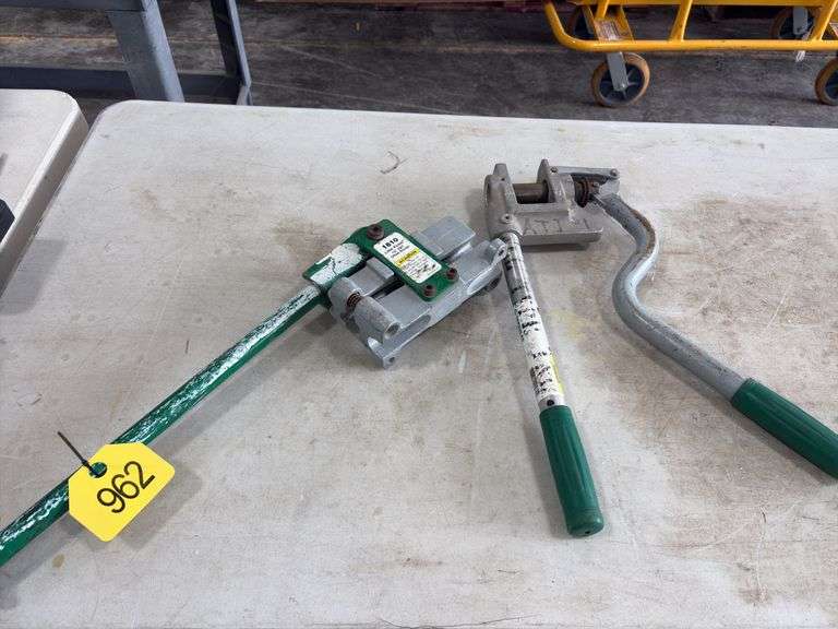 1810 Little Kicker 1/2” EMT Offset Bender, Greenlee 709 Metal Stud Punch 7/8” hole,