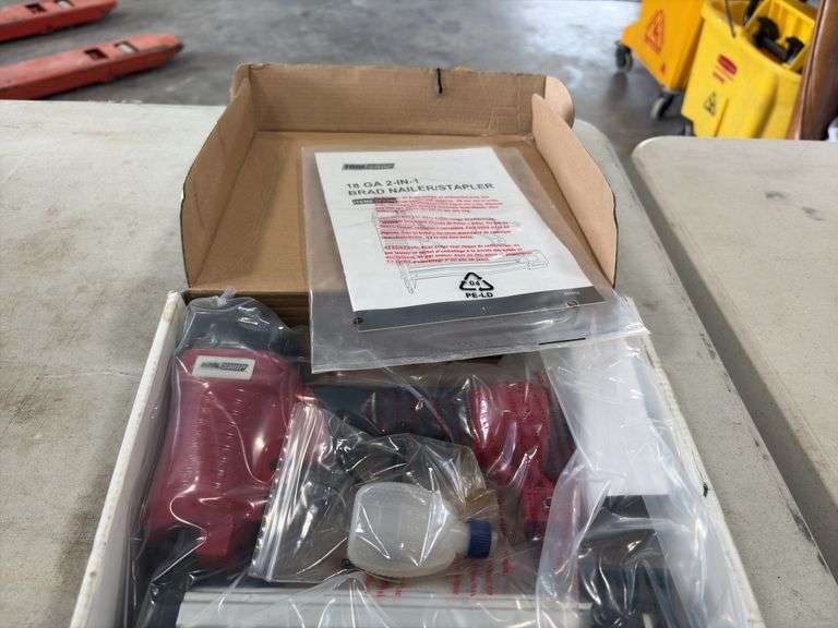 Toolshop 18 gauge Brad Nailer/Stapler, new in the box,