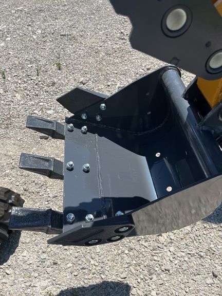 Unused AGT QK18R Mini Excavator, RATO, 13.5HP Gas Engine, Pilot Control System, 16” Bucket, 3 Replaceable Teeth, Auxiliary Hydraulics On Boom, Light On Boom, 7” Rubber Tracks, Canopy, 38.5” Dozer Blade, Rear Door For Easy Access to Engine, Hydraulic Thumb