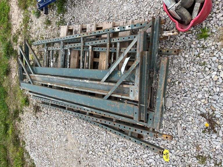 5’ 8” x 28” Scaffolding , 2 sets, Bucket of Wheels