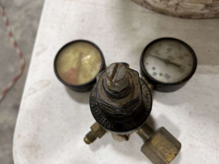 Oxygen Gauges, (2) Sets of other Gauges, Torch Tips And More