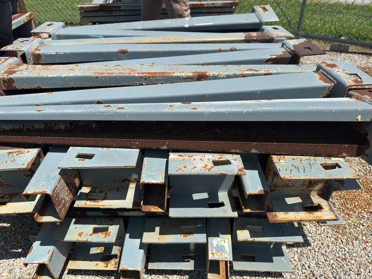 Cantilever Warehouse Racking, (5) Sets Extra Heavy Duty, Hardware Included Inspect At 1603 School Street Hillsboro Illinois