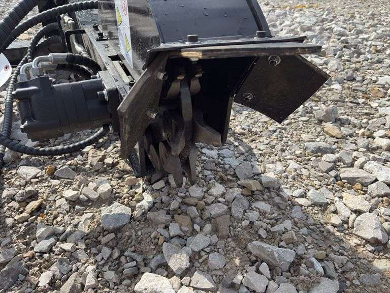 Unused MMS GIYI Skid Steer Stump Grinder, Model GY-SG45