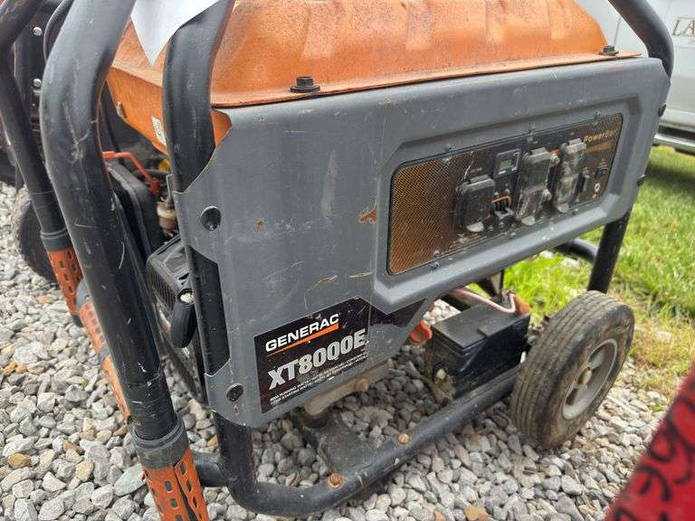 Generac XT8000E , 654 Hours, Worked When Used Last.