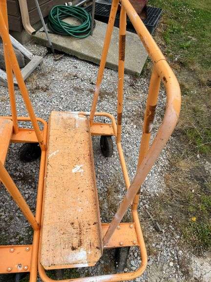 (2) Wheeled Drywall Carts