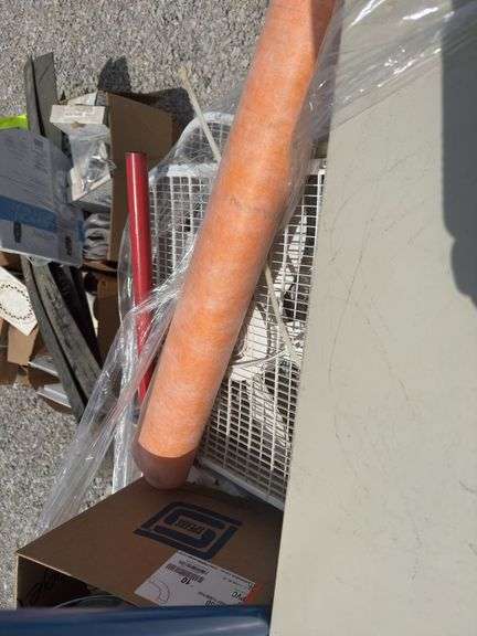 Filing Cabinet, MicroWave Oven, Roll A Round AC,  Light Duty Tachet Straps, Box Fans, And More