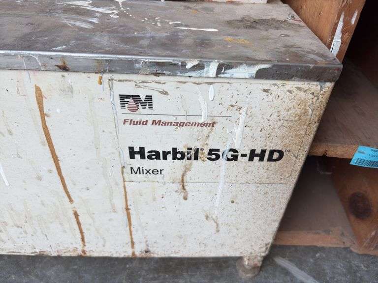 Harbor 5G-HD Paint Mixer, runs and operates as it should, 110 volt