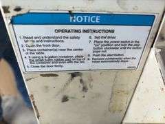 Harbor 5G-HD Paint Mixer, runs and operates as it should, 110 volt