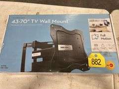 OmniBasics 43”-70” TV Wall Mount, Full Motion, Supports 120lbs