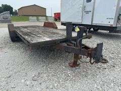 (TITLE) Corn Pro Pintle Hitch Trailer, 84” Wide 20’ Long, 7.50R16LT Tires, 8 Hole Rims, Fair To Good Wooden Deck, Tread Plate Fenders,