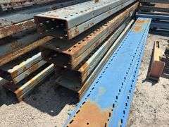 Cantilever Warehouse Racking, (5) Sets Extra Heavy Duty, Hardware Included Inspect At 1603 School Street Hillsboro Illinois