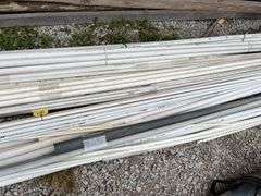 Schedule 40 PVC, 1/2”, 1 1/4”, 3/4”, Several Sticks of Each, Unused and Used