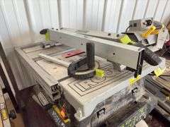 Rockwell Model RK7241S Table Saw, 10’’, Stand included, mitre square, fence, does run,
