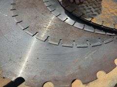 Concrete Saw Blades, (1) 17”, (8) 17”-19”, (10) 26 1/2” , (1) 30” Diameter