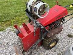 Piranha Propane Floor Scraper, Tires Hold Air, 16HP Vanguard Engine, No Key, Condition Unknown