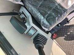 Unused AGT MY50R Mini Excavator, 29 hp Gas Engine, Off Road  Undercarriage Expansion, Hydraulic Thumb, Side Swing Boom, Cab, 17” bucket w/ 3 Replaceable Teeth, 51” Push Blade, Fan In Cab, Lights, Pilot Controls, 72” Main Boom, 37” Dipper, 9” Wide Rubber Tracks