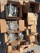 Pallet of Black Iron Nipples of various lengths and sizes,