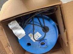 Goulds Water Technology Sink Drain System 12 max amps 1 phase  60hz 115 volts Sump, Effluent and Sewage; Plastic Slop Sink w/legs; handicap walker; plastic tote of various faucets; pvc floor drains;