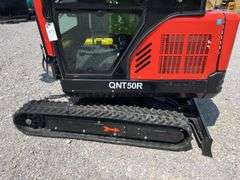 Unused AGT QNT50R Mini Excavator, 29 hp Gas Engine, Off Road Undercarriage Expansion, Hydraulic Thumb, Side Swing Boom, Cab, 17” Bucket w/ 3 Replaceable Teeth, 51” Push Blade, Fan In Cab, Lights, Pilot Controls, 80” Main Boom, 46” Dipper, 9” Wide Rubber Tracks,
