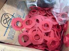 Plumbing Pipe Attachments; Holdrite 110-S-1/2’’, 1” pvc sleeves for metal studs, Single nail clamps for 3/4” pipe, 1” stud bushings, copper flange pipe supports, adjustable slide pipe supports for wood or metal studs,