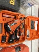Paslode CF325XP Cordless Framing Nailer, Charger, Battery, Case Missing One Lock