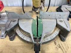 Hitachi 10” Compound Miter Saw, Model C 10FCE2, 120V 15Amp, Saw Works And Runs As It Should