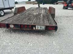 (TITLE) Corn Pro Pintle Hitch Trailer, 84” Wide 20’ Long, 7.50R16LT Tires, 8 Hole Rims, Fair To Good Wooden Deck, Tread Plate Fenders,