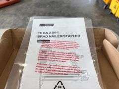 Toolshop 18 gauge Brad Nailer/Stapler, new in the box,