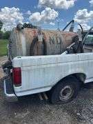 (TITLE) 1989 Ford F-250,Extended Cab, 460 V 8, NEEDS Alternator, Batteries, (Stolen) 4 Speed Overdrive, 2 Wheel Drive, 500 Gallon Tank Inspect At 1603 School Street Hillsboro, Illinois