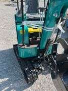 Unused AGT H15R Mini Excavator, 420cc Gas Engine, 16” Bucket w/ 3 Replaceable Teeth, Mechanical Adjustable Thumb, Auxiliary Hydraulics on Boom, 37” wide dozer Blade, 7” wide rubber tracks, 58” Main  Boom Length, 31” Secondary Boom Length,  Pilot System Controls, Lights,