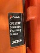 Paslode CF325XP Cordless Framing Nailer, Charger, Battery, Case