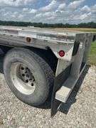 (TITLE) 2005 Ravens 48’ Aluminum Flat Semi Trailer, 22.5’S On Aluminum Outer Rims, 10’ Spread Axel, Aluminum Frame, Brakes In Good Shape (70%), Professional Weld Repair (Pictured), No Cracks On Frame, Air Ride Suspension, 102” Wide, Title In Hand,  5 th Wheel Pin Looks Good,Selling To Dissolve A Trucking Company Partnership.