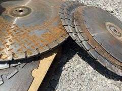 Concrete Saw Blades, (1) 17”, (8) 17”-19”, (10) 26 1/2” , (1) 30” Diameter
