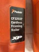 Paslode CF325XP Cordless Framing Nailer, Charger, Battery, Case Missing One Lock