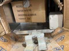 Multiple Stainless Steel Sinks, Some Pedestal Sinks some Wall Hangings Sinks, Unused In The Original Boxes, One Pedestal Sink Measures 33.5” Tall 18.75” Wide 13.5” Deep, Unused Extra-Wide Elevated Toilet Seat And More